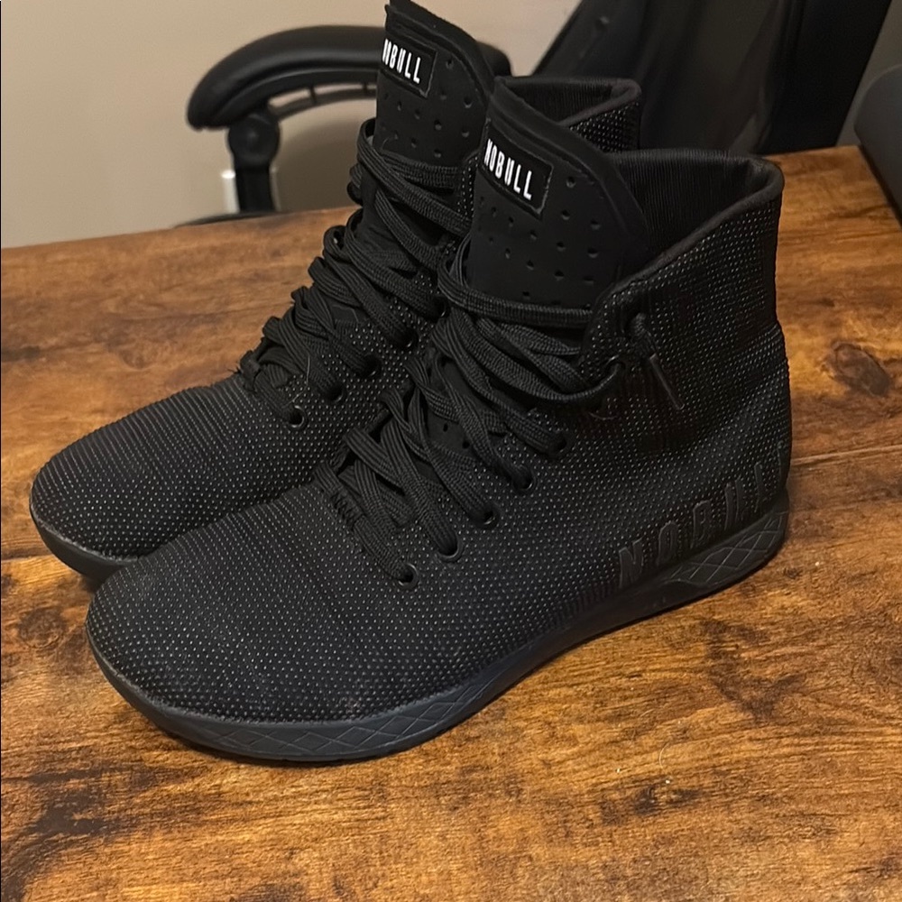NOBULL Men's Black Athletic High-Tops